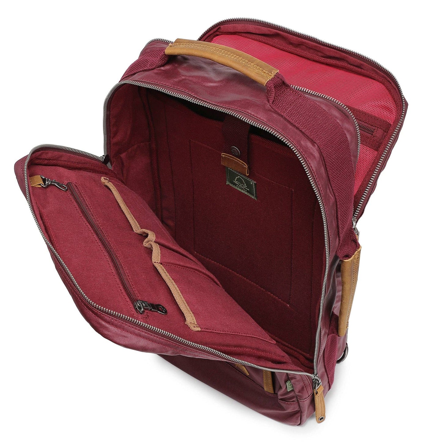 TSD Brand - Madrone Coated Canvas Backpack