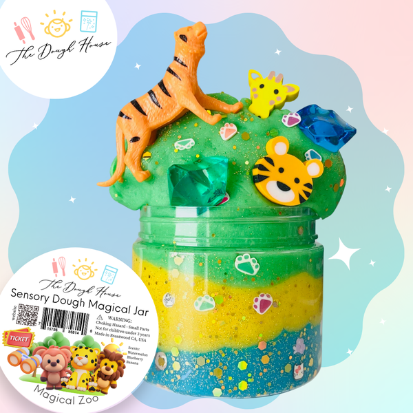 The Dough House - Fun Size Zoo Magical Jars