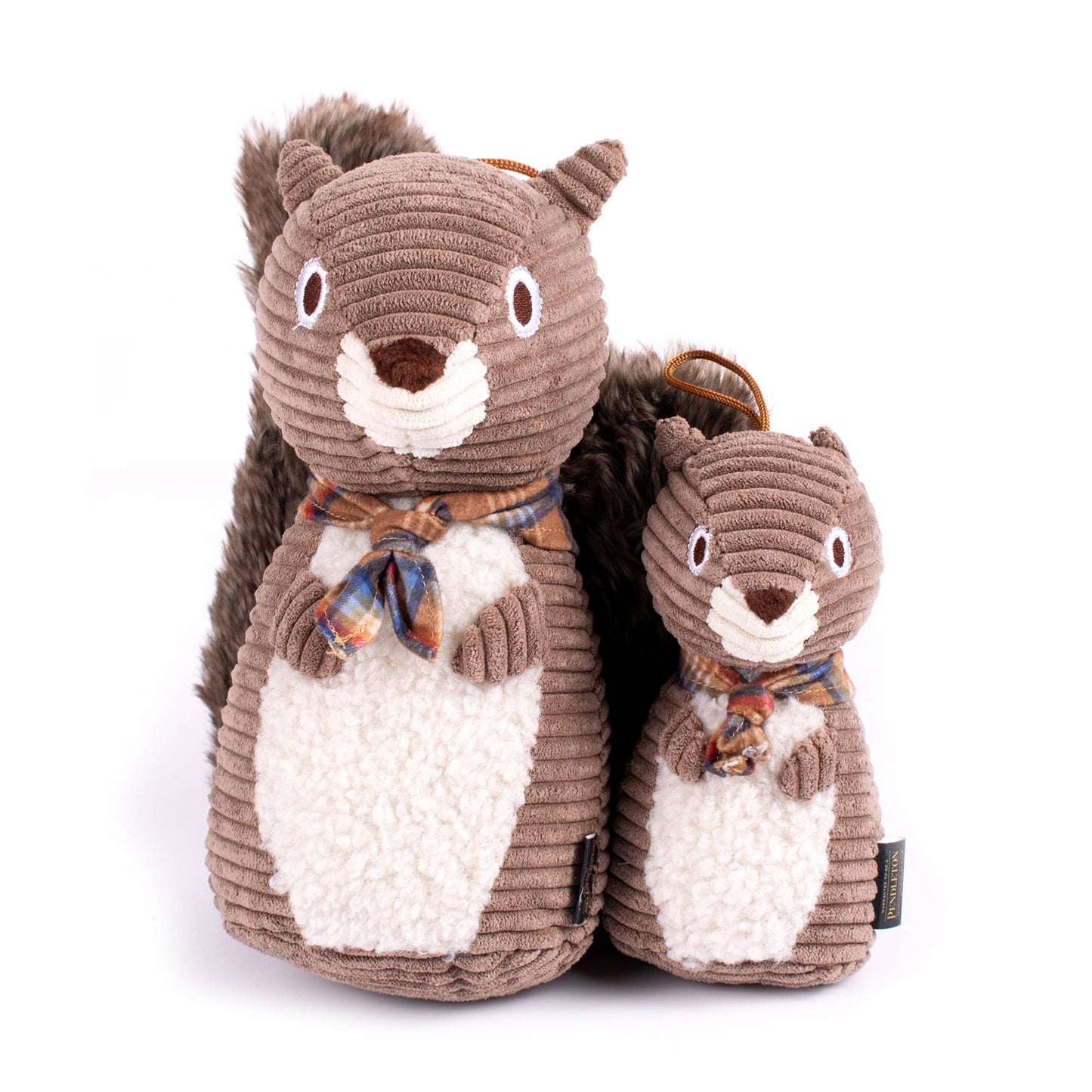 Carolina Pet Company - Pendleton Plush Squirrel Dog Toy