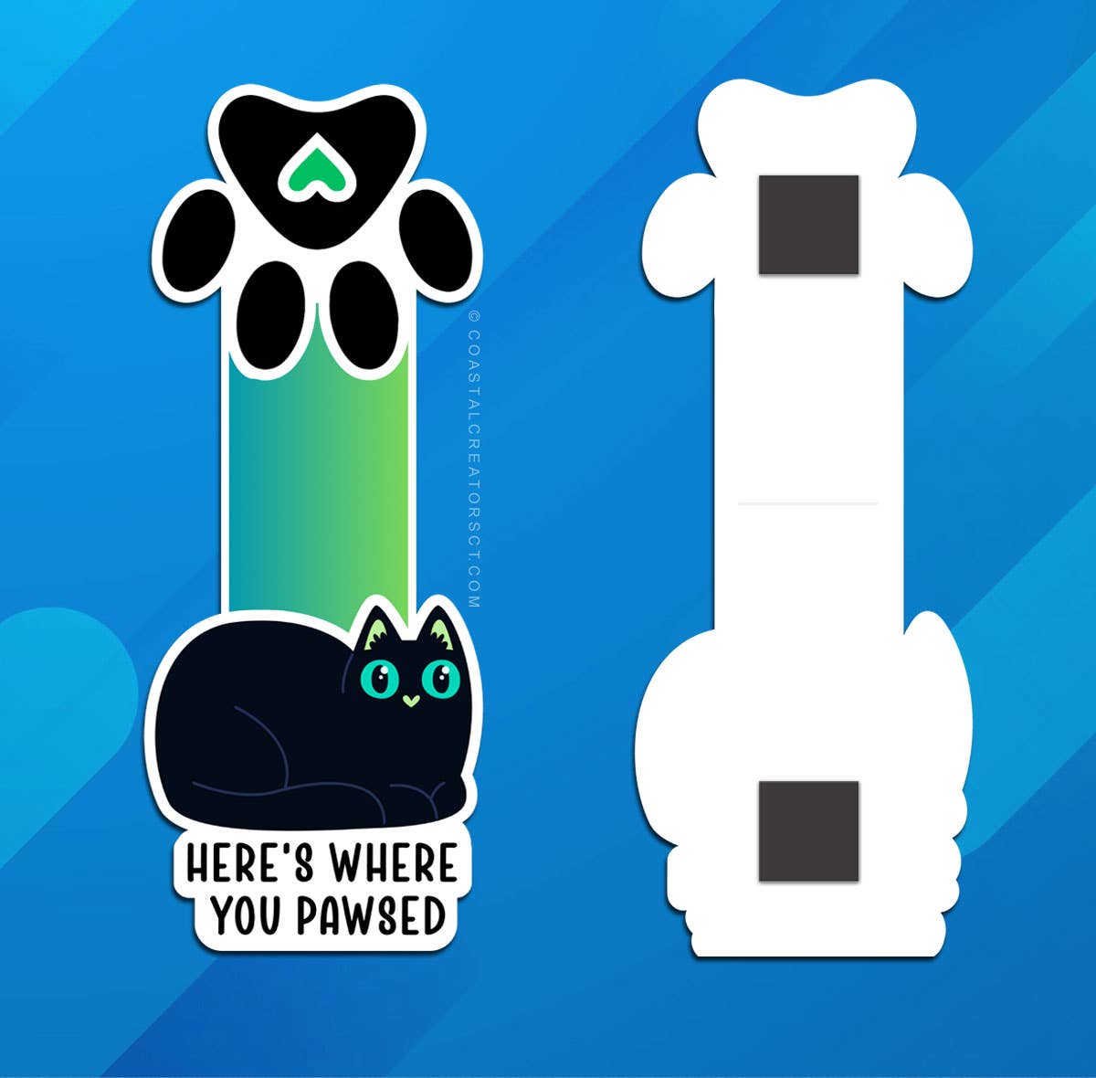 Coastal Creators of Connecticut - The Mew Yorker Cat Journal w/ Magnetic Bookmark