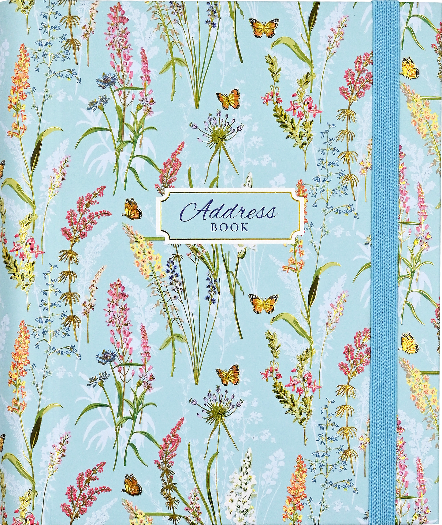 Peter Pauper Press - Blooms & Butterflies Large Address Book