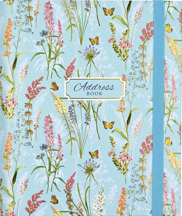 Peter Pauper Press - Blooms & Butterflies Large Address Book