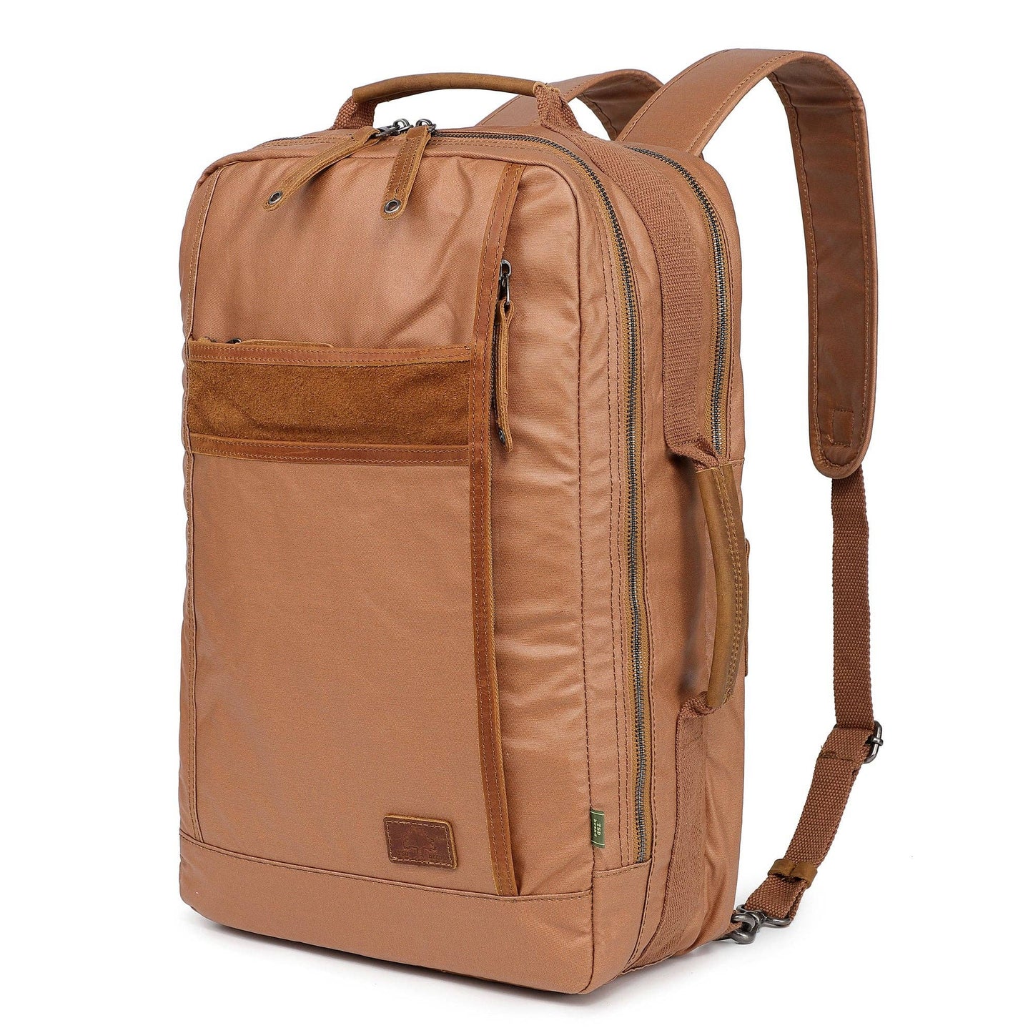 TSD Brand - Madrone Coated Canvas Backpack