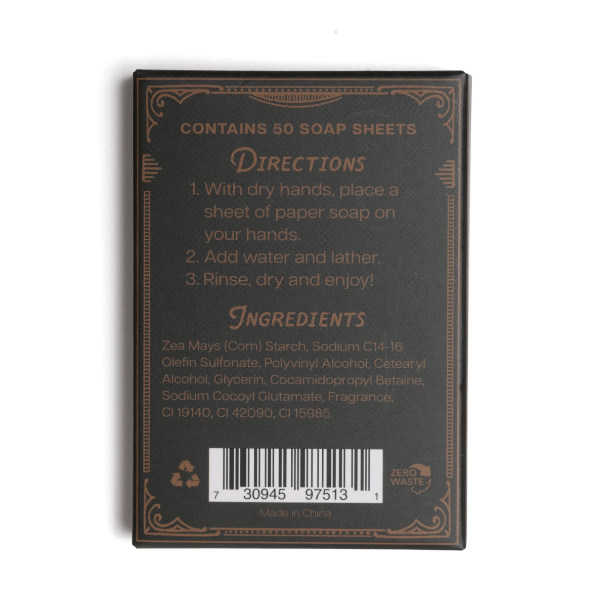 Paper Soap – Apple Cider