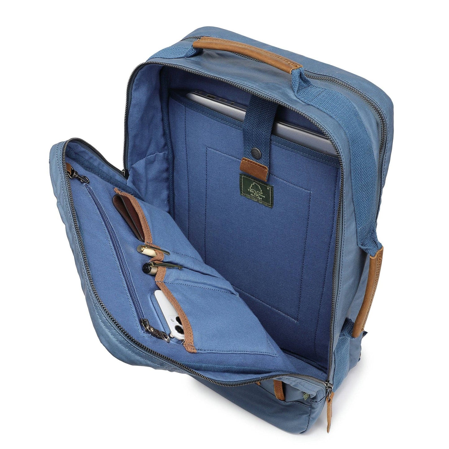 TSD Brand - Madrone Coated Canvas Backpack