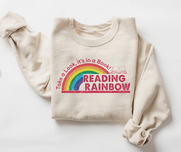 Eleven Fashion - Reading Rainbow Sweatshirt