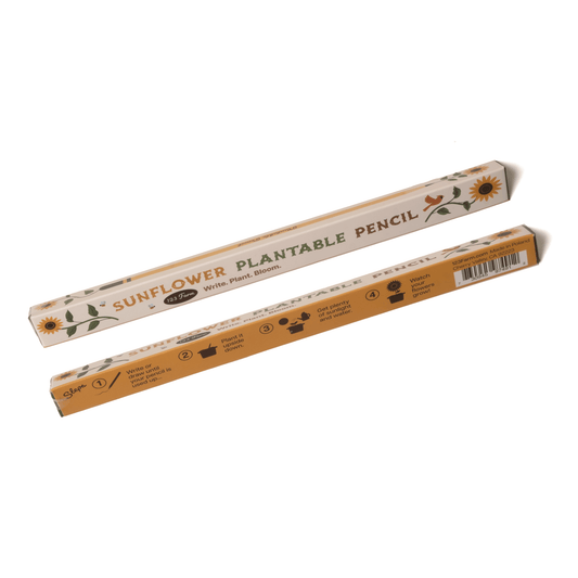 123 Farm - Sunflower Plantable Pencil – Eco-Friendly Gift