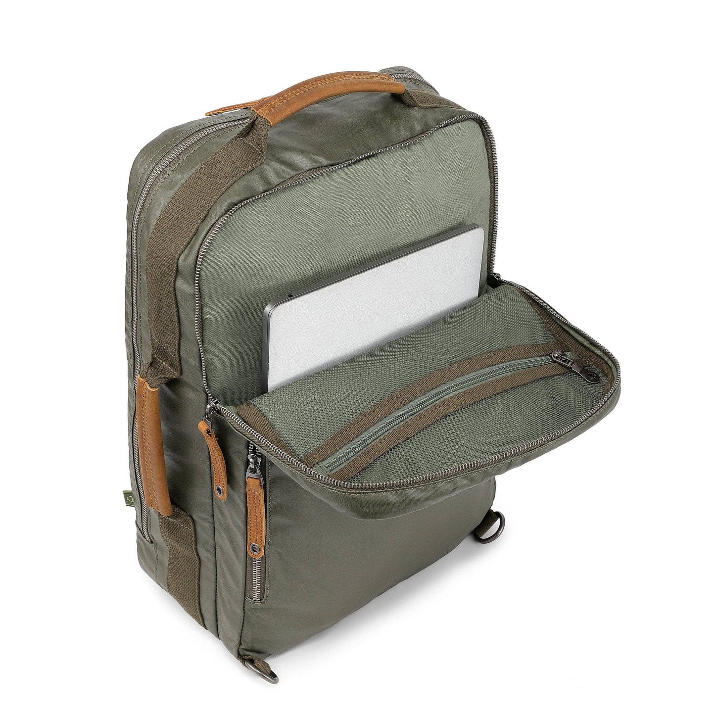 TSD Brand - Madrone Coated Canvas Backpack