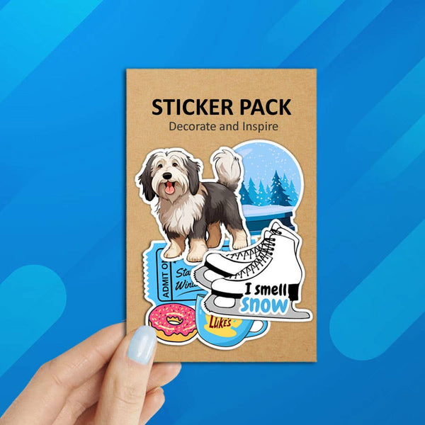 Coastal Creators of Connecticut - 4-Pack Gilmore Girls Winter Festival Sticker Pack