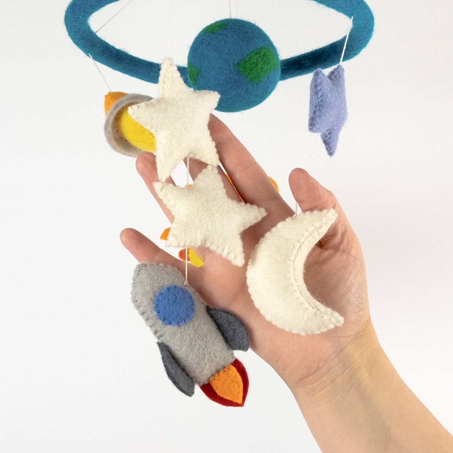 The Winding Road - Baby Mobile - Planets and Space