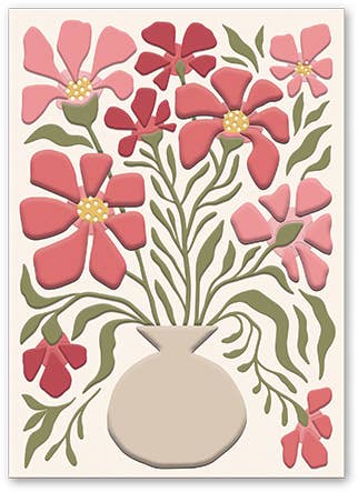 Lady Jayne - 5X7 GREETING CARD Flower Market Camellia