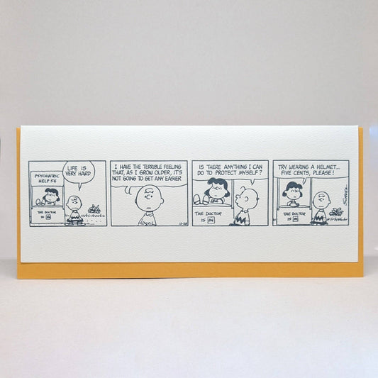 Big Wheel Press - Life is Very Hard - Peanuts