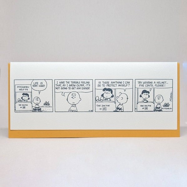 Big Wheel Press - Life is Very Hard - Peanuts