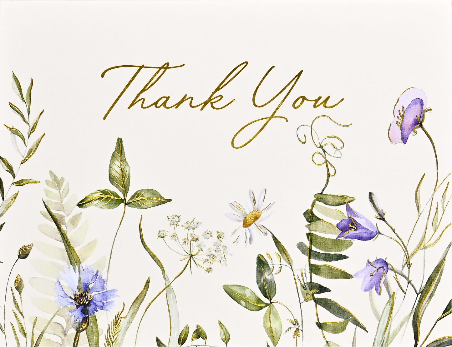 Peter Pauper Press - Wildflowers Premium Thank You Note Cards