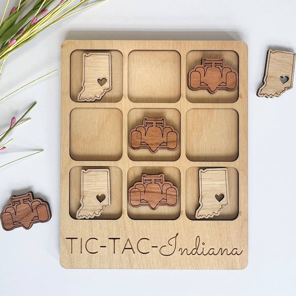 Birch House Games & Gifts - Indiana Tic Tac Toe