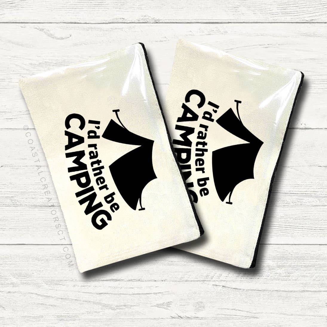 Coastal Creators of Connecticut - I'd Rather Be Camping Storage Bag