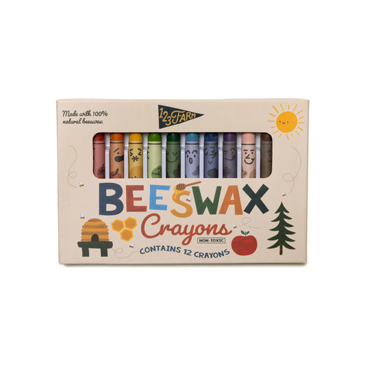 123 Farm - 12 Beeswax Crayons