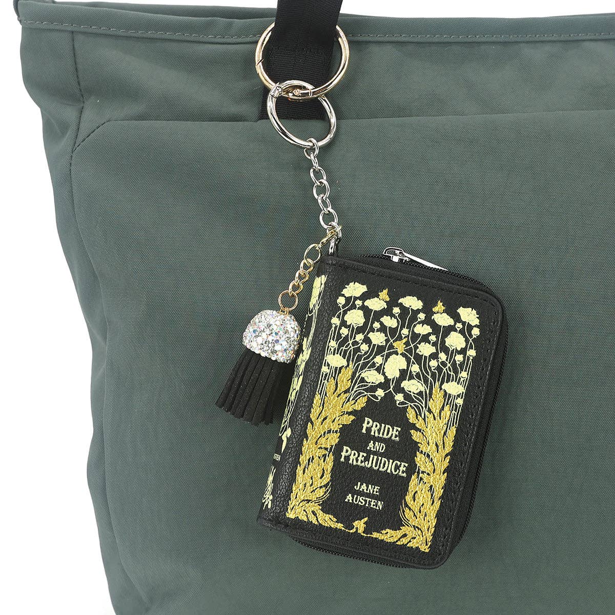 COMECO INC - PRIDE AND PREJUDICE BOOK BAG CHARM COIN PURSE