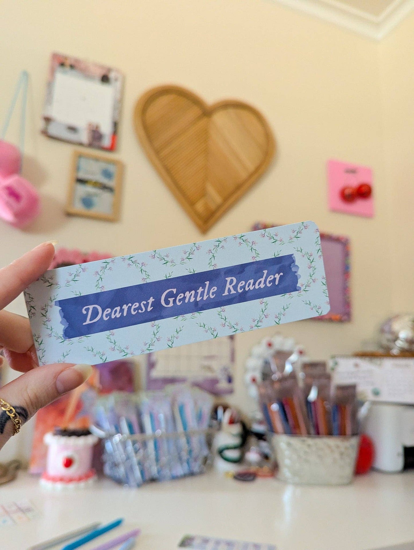 allymakesmagic - Dearest Gentle Reader Bookmark