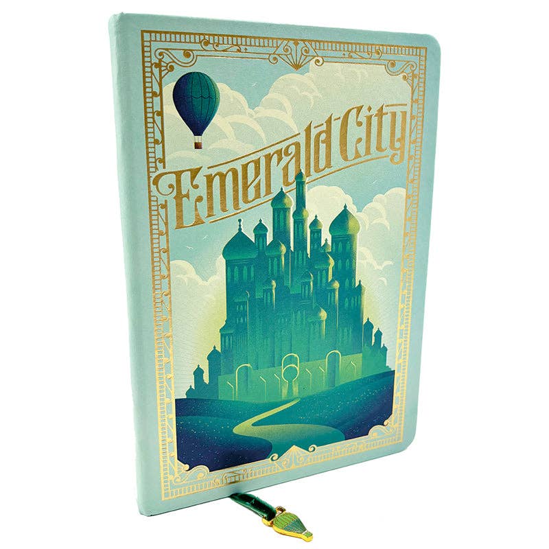 Insight Editions - Wicked: Emerald City Journal with Ribbon Charm