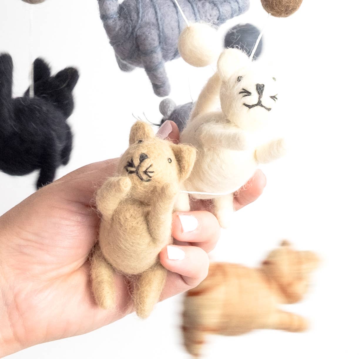 The Winding Road - Baby Mobile - Cat and Mouse