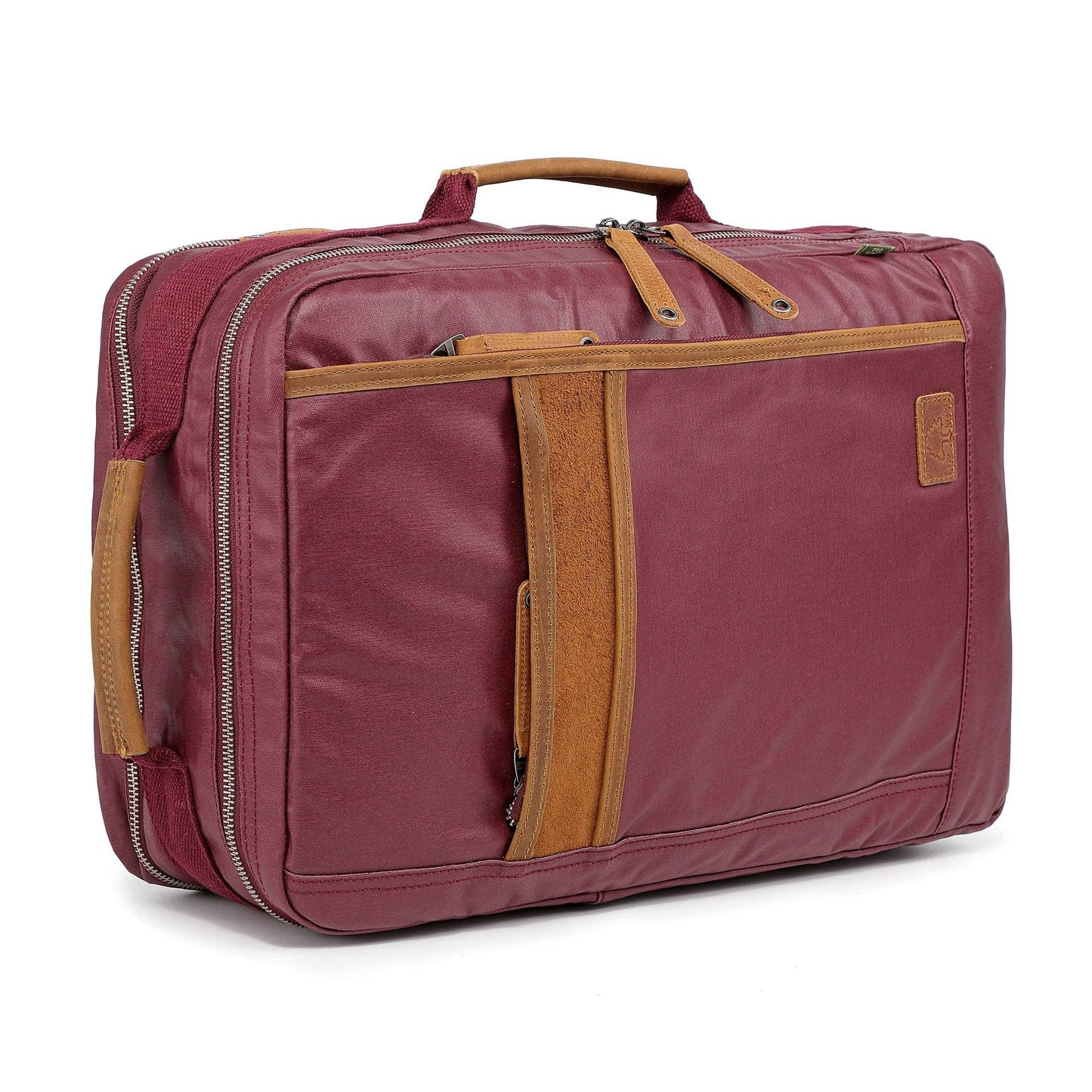 TSD Brand - Madrone Coated Canvas Backpack