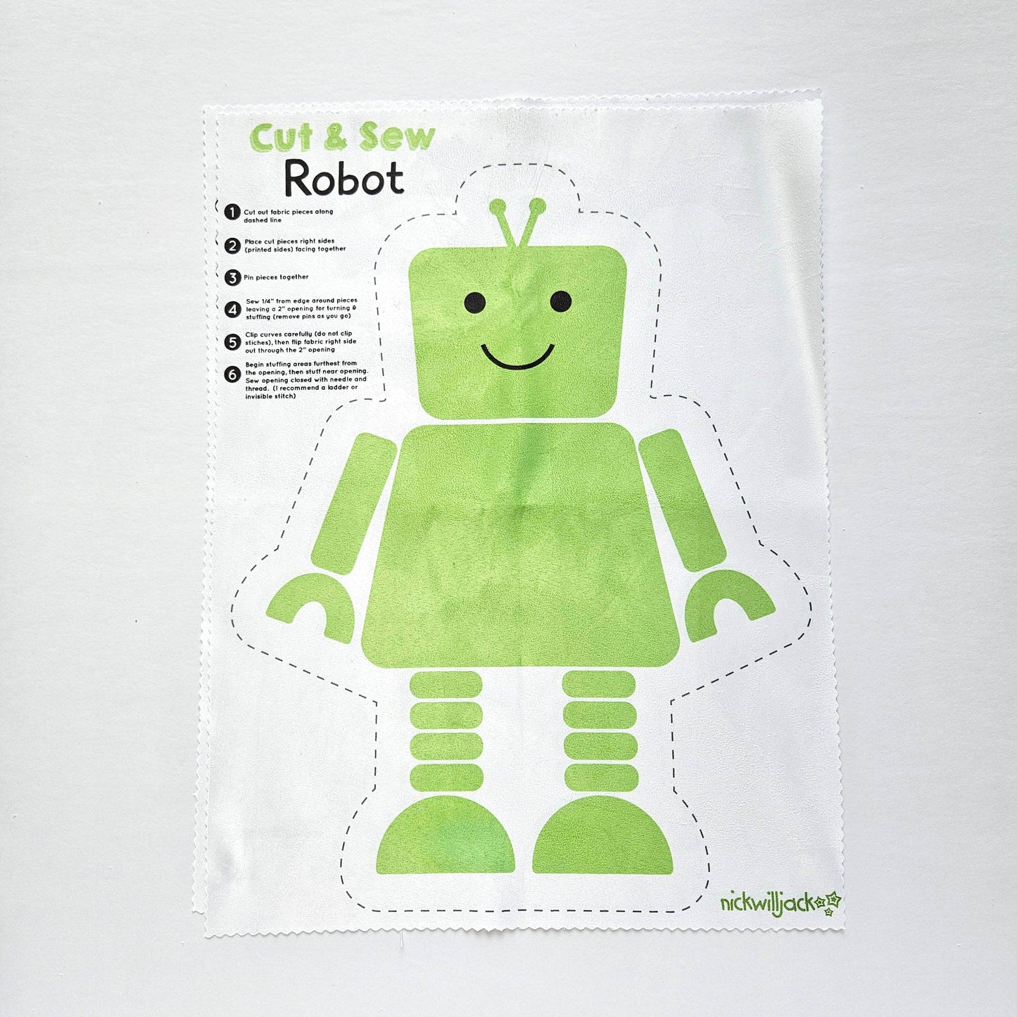 Nickwilljack - Robot Sewing Craft Kit 