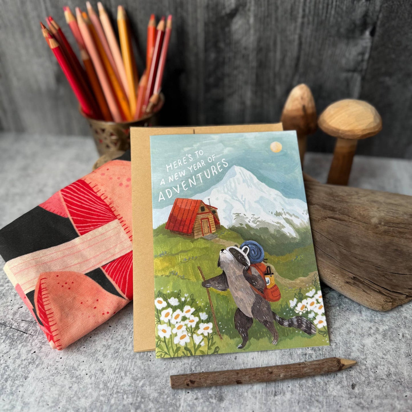 Canyon & Cove Art - Adventure Birthday Card