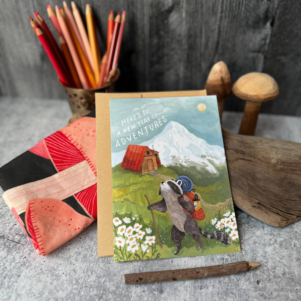 Canyon & Cove Art - Adventure Birthday Card