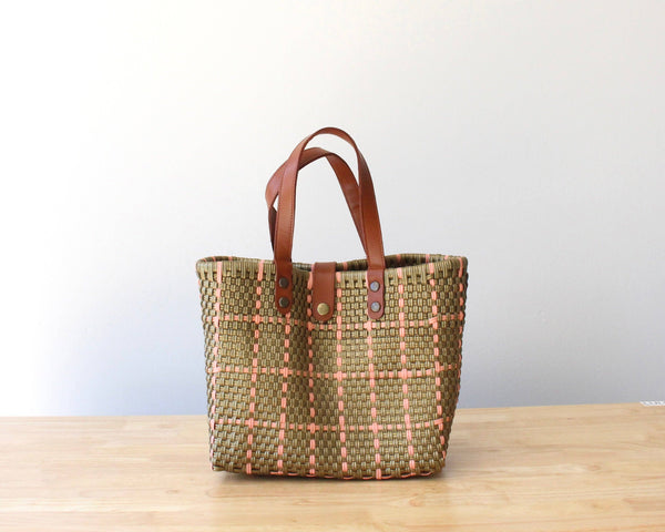 MexiMexi - Gold & Pink Handwoven Purse