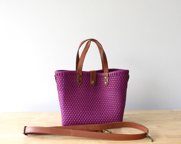 MexiMexi - Violet Handwoven Purse by MexiMexi
