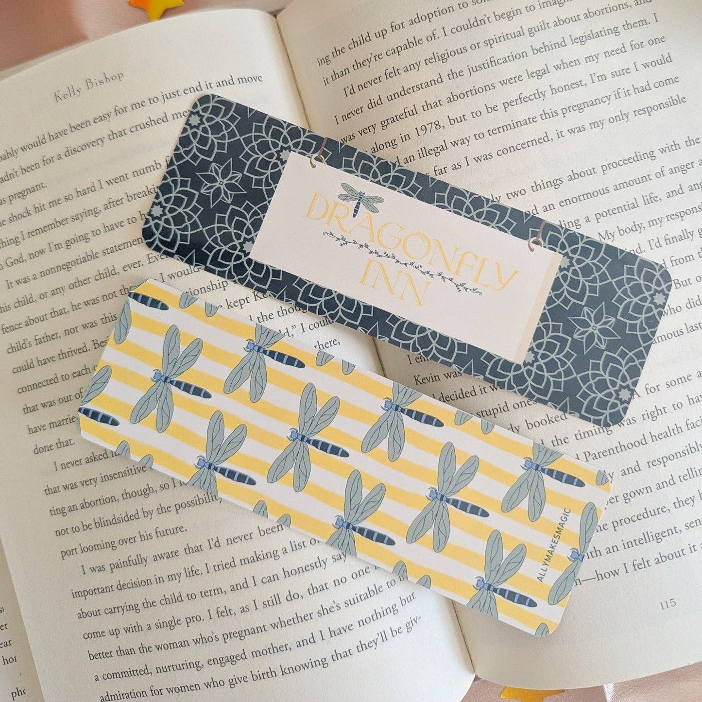 allymakesmagic - Dragonfly Inn Bookmark