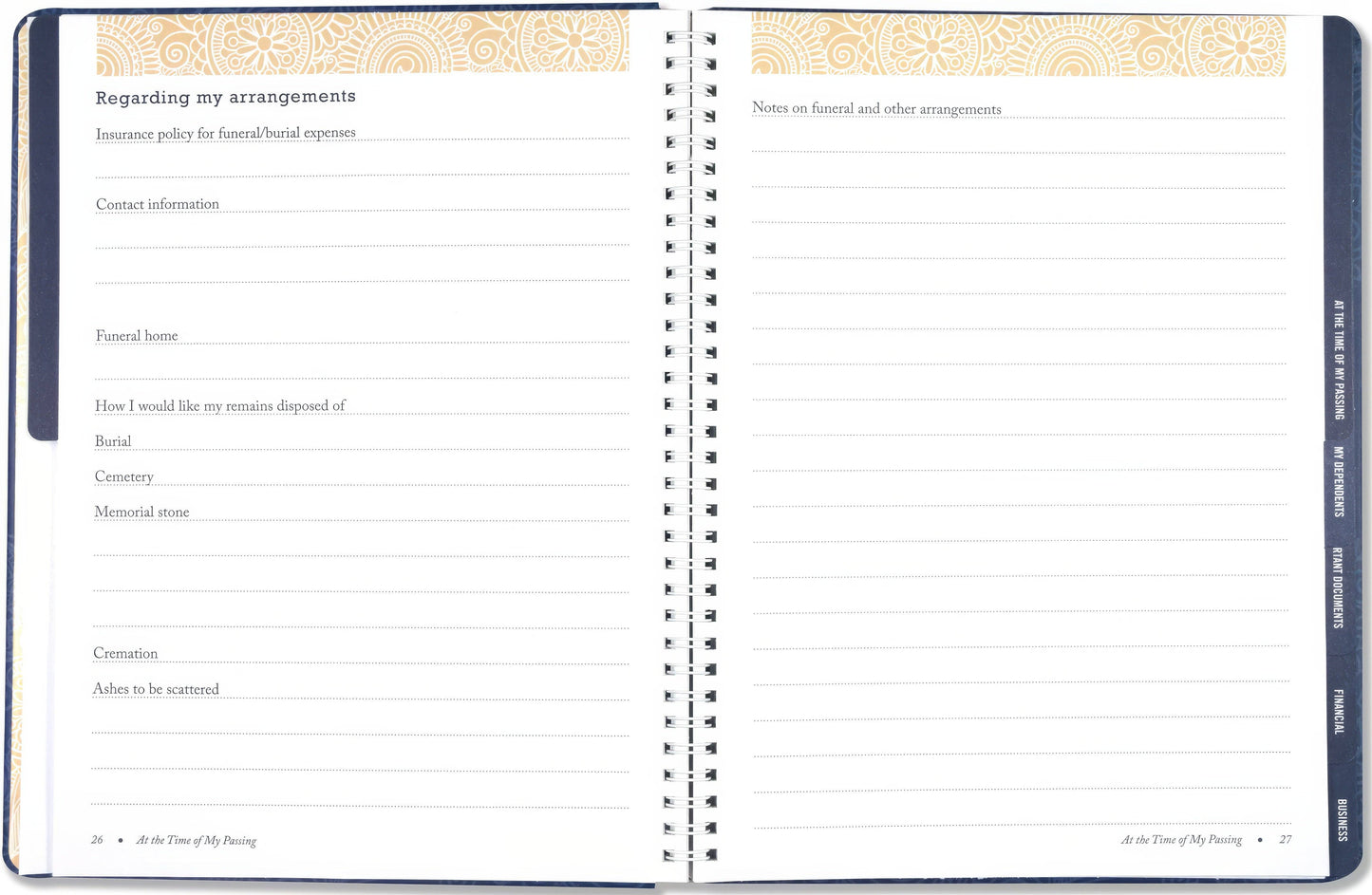 Peter Pauper Press - Peace of Mind Planner