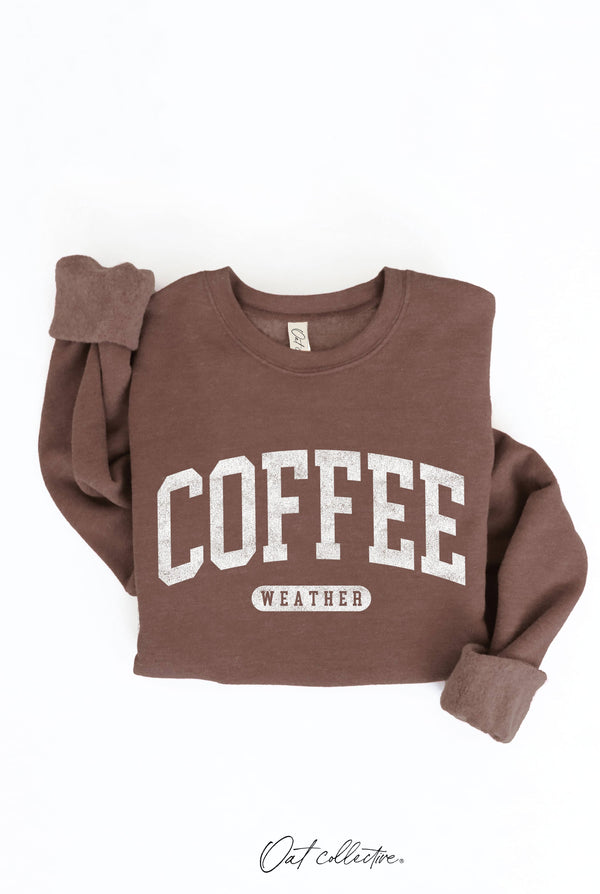 OAT COLLECTIVE - COFFEE WEATHER Graphic Sweatshirt