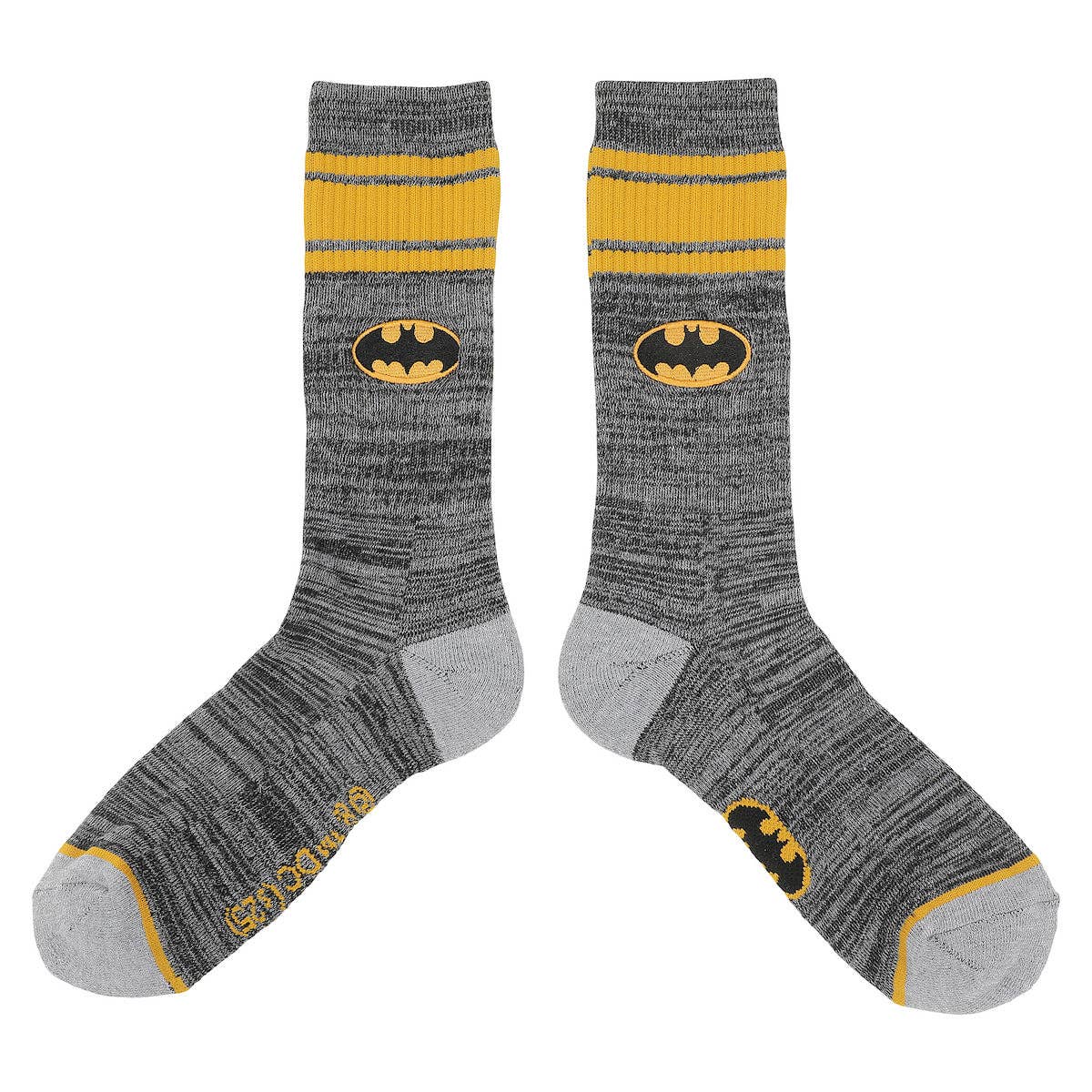 Bioworld Merchandising - Batman Logo Men's Black Athletic Crew Socks