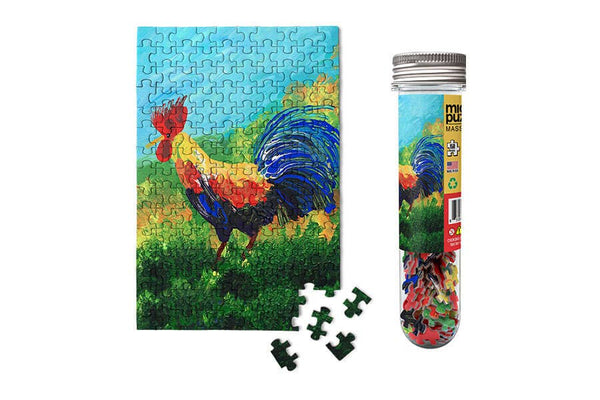 Micro Puzzles - Rooster Micropuzzles Country life