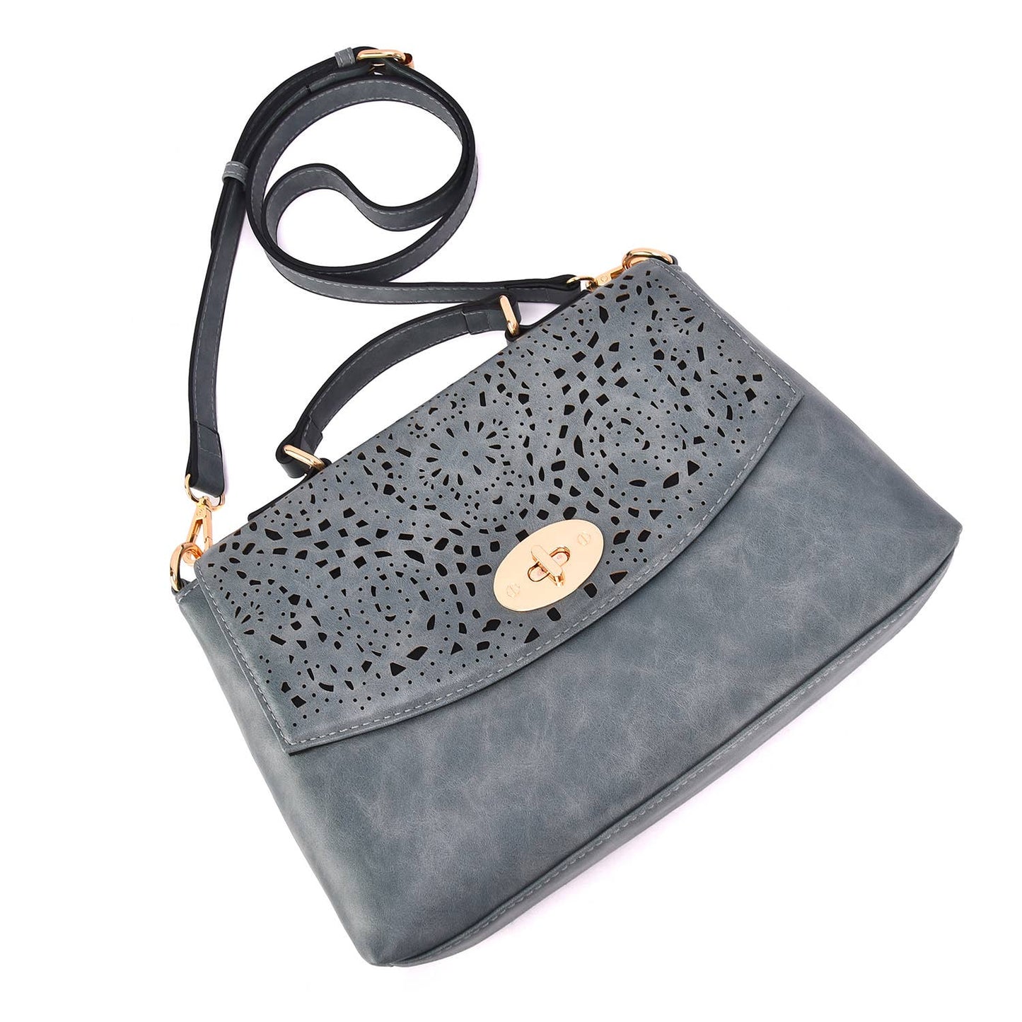 Mellow World - Quinn Perforated Crossbody