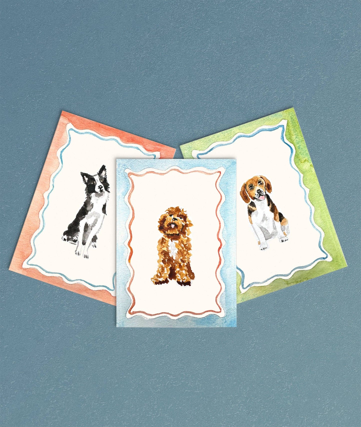 Antiquaria - Mini Watercolor Painting Kit: Dogs