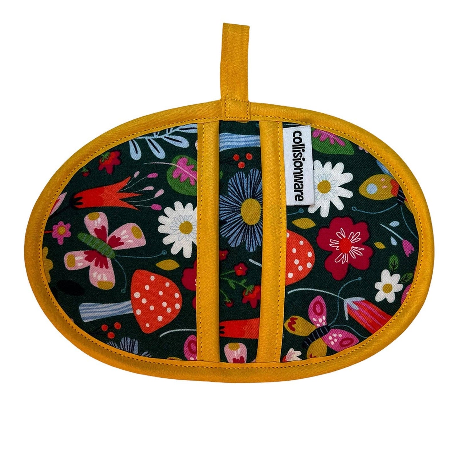 Collisionware - Floral Mushroom Mini Pincher Mitt