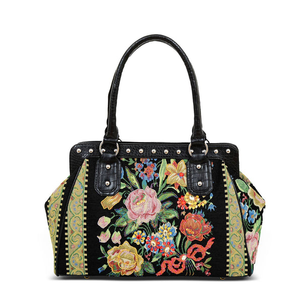 Mellow World - Flower Shop Vintage Hand Beaded Bag