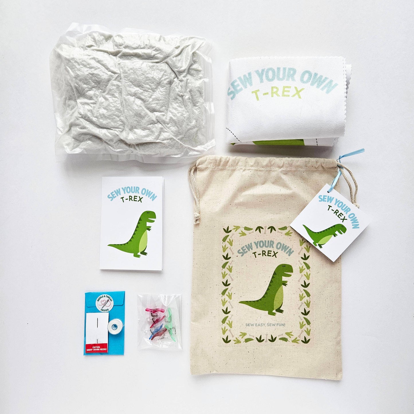 Nickwilljack - Dinosaur Sewing Craft Kit