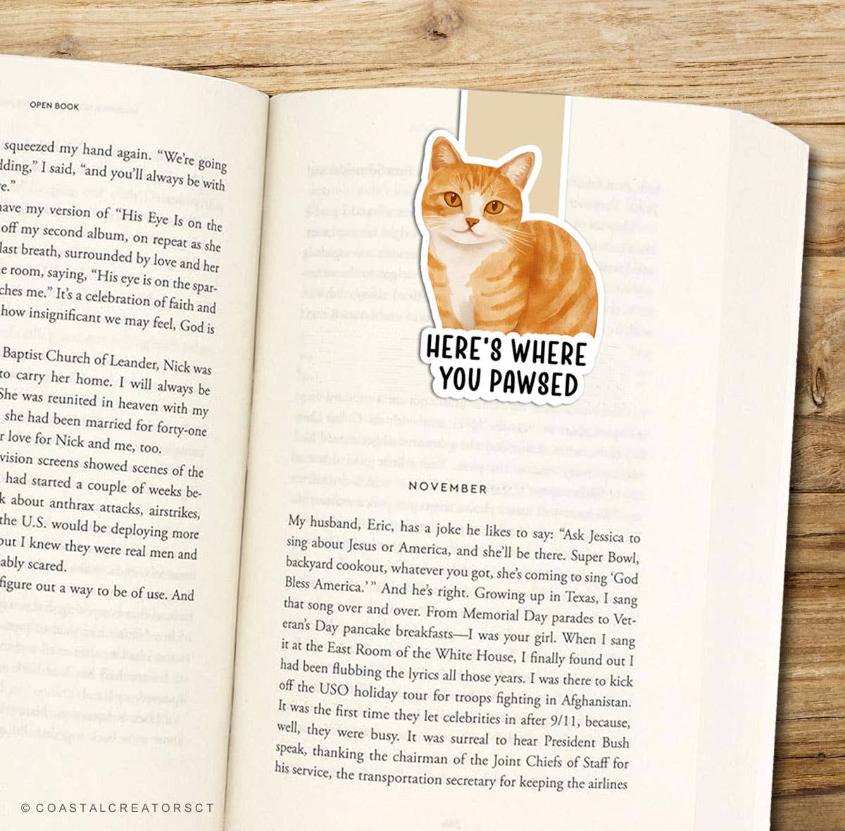 Coastal Creators of Connecticut - The Mew Yorker Cat Journal w/ Magnetic Bookmark