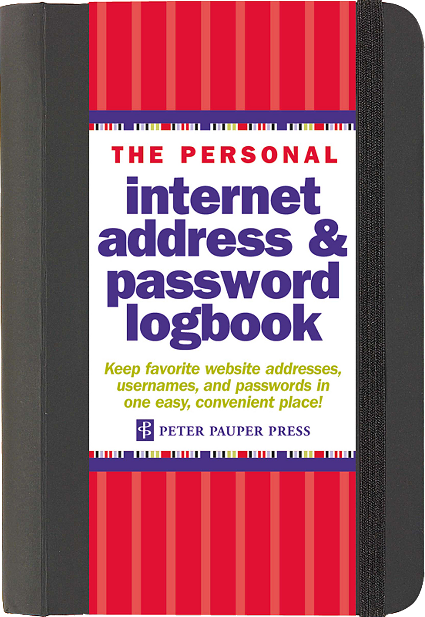 Peter Pauper Press - The Personal Internet Address & Password Logbook