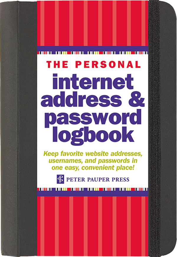 Peter Pauper Press - The Personal Internet Address & Password Logbook