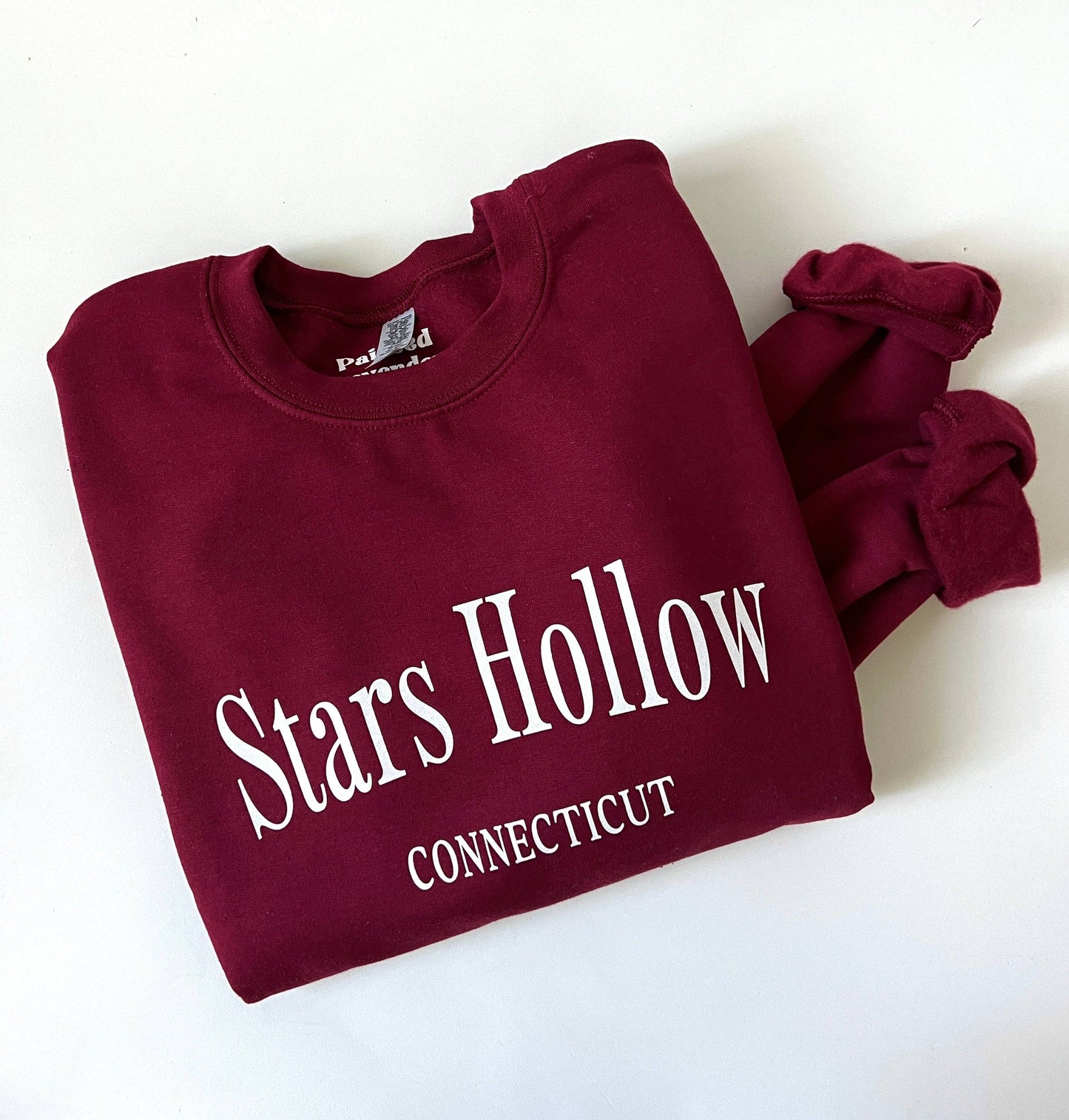 Painted Lavender - Stars Hollow Conneticut  Sweatshirt