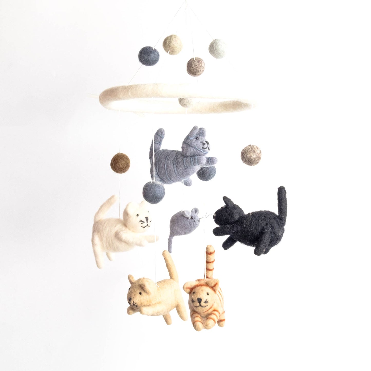 The Winding Road - Baby Mobile - Cat and Mouse