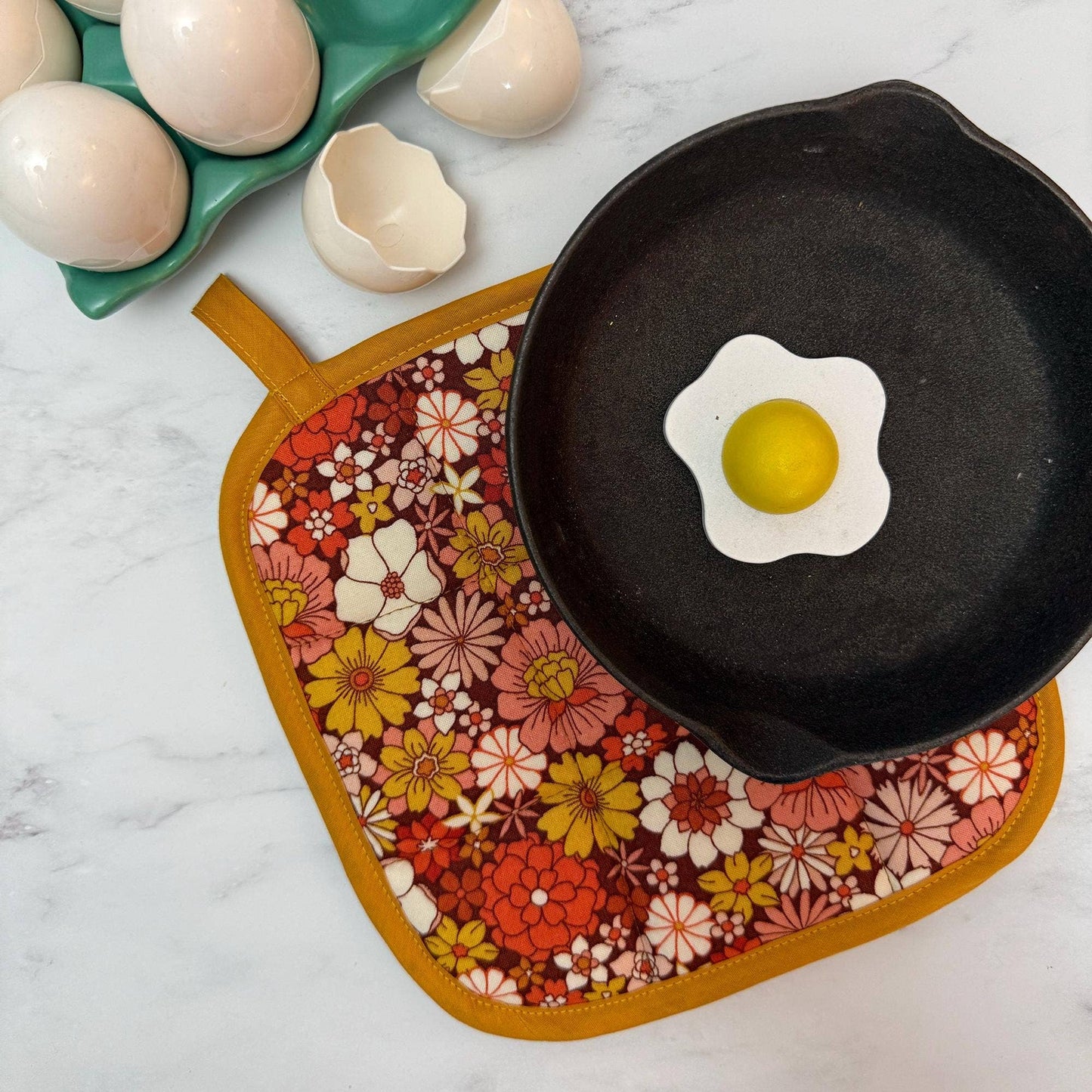 Collisionware - Sunburst Blooms Pot Holder
