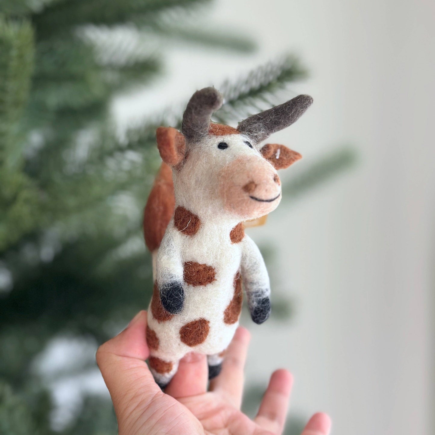 Ganapati - Brown Cow Finger Puppet