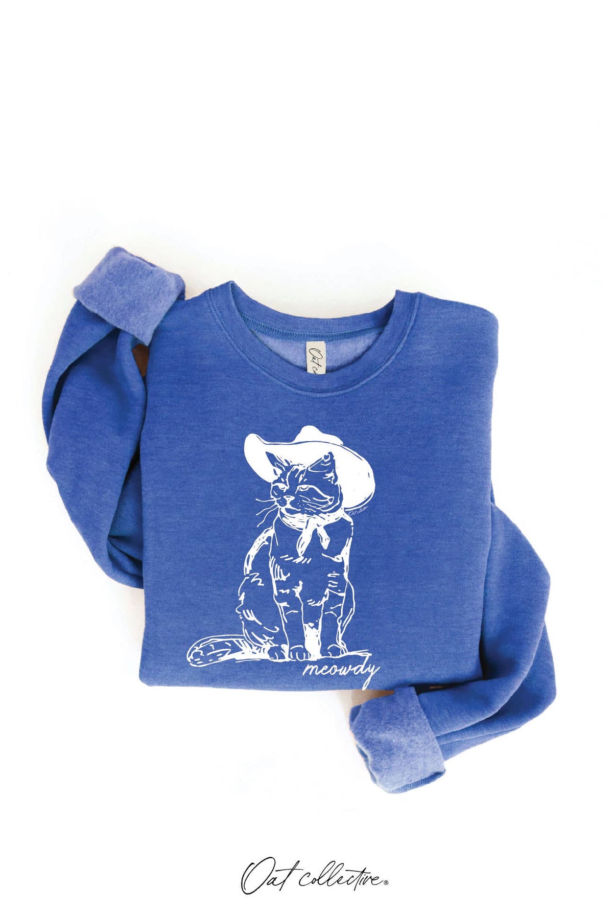 OAT COLLECTIVE - MEOWDY Graphic Sweatshirt