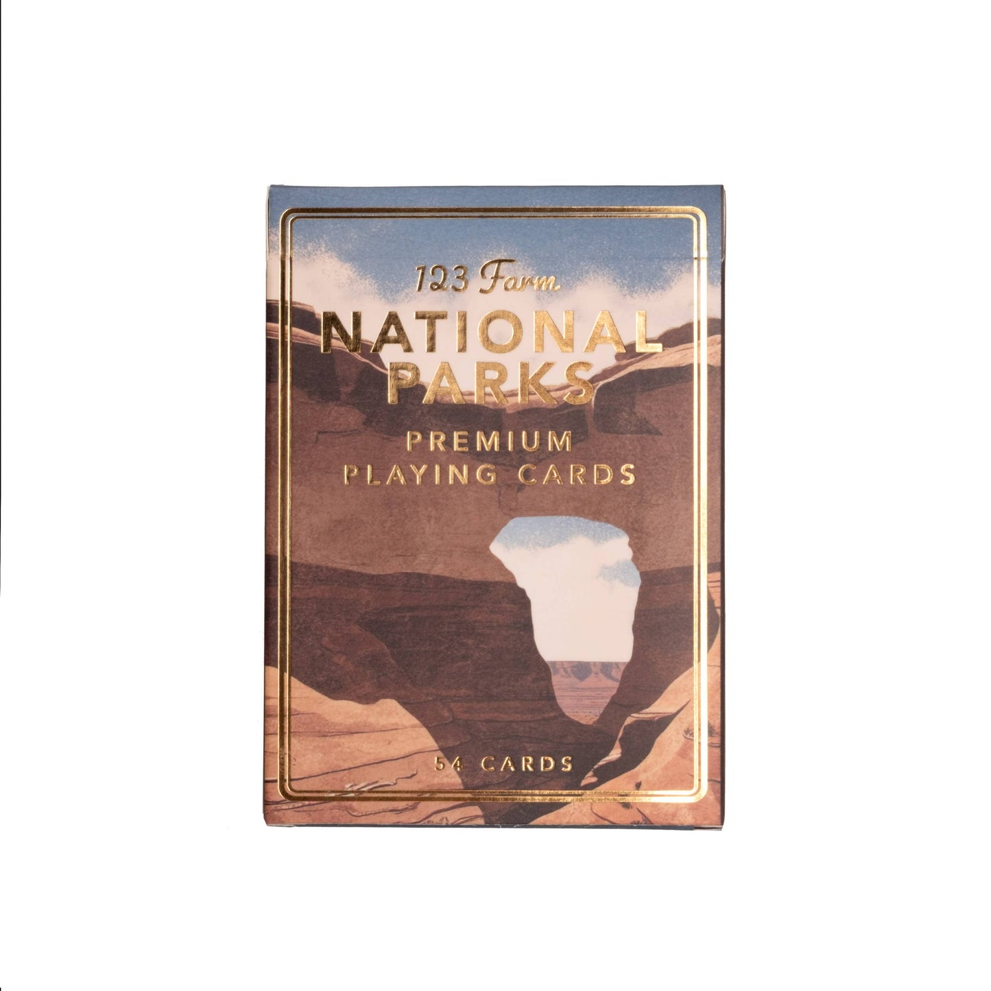 123 Farm - National Parks Illustrated Playing Cards